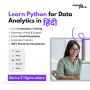Python in Data Science with Hindi instruction from Experts