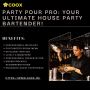 Party Pour Pro: Your Ultimate House Party Bartender!