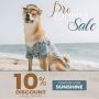 🌞Pre Summer Sale gives you a 10% Off on all Pet Supplies🐶