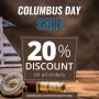Columbus Day Savings - Flat 20% Off on all Pet Supplies