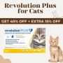 Get Flat 40% Off on Revolution Plus For Cats