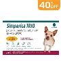 Buy Simparica Trio for Dogs 2.8-5.5 LBS [Gold] Online