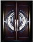 Elegant Mahogany Front Door Designs - Timeless Style at Door