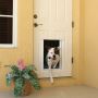 Convenient Exterior Doors with Pet Door Installed