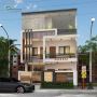 Elegant 4-BHK House Elevation Design in Jhansi, UP