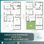 Dream House Makerz Presents: Modern Duplex 3-BHK House Plan 