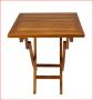 The DAG, Teak Folding Table (Fully Assembled)