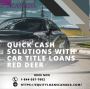 Quick Cash Solutions With Car Title Loans Red Deer