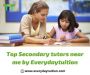 Top Secondary tutors near me-Everydaytuition