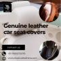 Genuine leather car seat covers