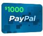 Get $1000 free Paypal Money When you Sign Up with us.