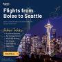 Discover Seattle: Book Your $159 Flight from Boise Today!