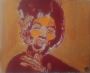 Jimi Hendrix In The Fall – 16″ x 20″ Canvas Painting