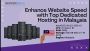 Enhance Website Speed with Top Dedicated Hosting in Malaysia