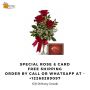 Special Rose & Card Free Shipping Delivery to Canada | Gift 