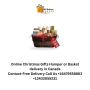 Buy Christmas Wine Gifts Basket delivery in Canada