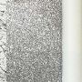 Silver Fine Glitter Fabric Metre Rolls at £39.75 - Fabeasy Ltd