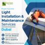 Rope Access Lighting Installation & Maintenance Service