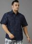 Buy Now Digital Printed Denim Half Sleeve Shirt Men's Plus S