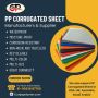 PP Corrugated Sheet Manufacturers supplier exporters