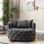 Buy a Upholstered Swivel Barrel Chair Upto 60% off 