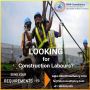 Construction Labor Recruitment Service From India