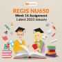 Regis NU650 Week 14 Assignment Latest 2022-23 January