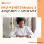  NKU MSN673 Module 3 Assignment 2 Latest MAY