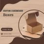 Limited Time Offer: 15% Off Custom Cardboard Boxes
