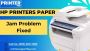 How to solve HP Printer paper Jam problem? 