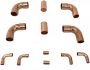 3/4″ & 3/8″ Copper Fittings Kit for HVAC ($2.99-$5.90)
