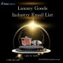 100% Accurate Luxury Goods Industry Email List 