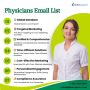 980K+ Opt-in Physicians Email Lists | Doctors Email List 