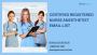 Reliable Certified Registered Nurse Anesthetist Email Lists