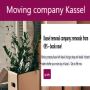 Professional removals in Kassel - experience cheap and stres