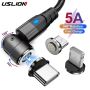 Rotate 5A Magnetic Fast Charging cable Charger Type C Cable Rotate 5A Magnetic Fast Charging cable Charger Type C Cable
