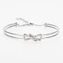 Sterling Silver Infinity Bracelet | Kimara.in