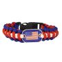 Show Your Patriotism Paracord Patriot Bracelet