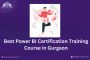 Best Power BI Certification Training Course in Gurgaon