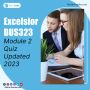 Excelsior BUS323 Module 2 Quiz Updated 2023