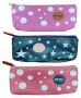 Kyoto Pencil Case & Pouch Set Of 3 Pouch Pufoam Stars And Do