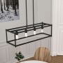 4-Light Linear Chandelier for Dining Room 4-Light Linear Chandelier for Dining Room
