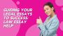 Guiding Your Legal Essays to Success: Law Essay Help