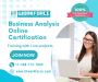 Business Analysis Online Certification