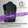 Men's Shirts and Waistcoats Luxurena Leather