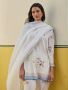 Shop Stripe Linen Dupatta For Women Online At Manan 