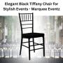  Elegant Black Tiffany Chair for Stylish Events
