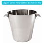 Elegant Mirror Polished Wine Bucket for Hire - Marquee Event