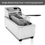 Single Basket Deep Fryer | Catering Equipment - Marquee Even