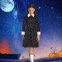 Shop Wednesday Addams Dress for Girl Online